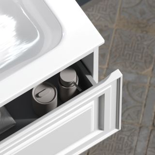 Подвесная тумба под раковину Sancos Very VR100W 100см Bianco